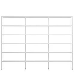 Großes Stauraum Regalsystem in Weiß - Leyma^Wohnen Clearance