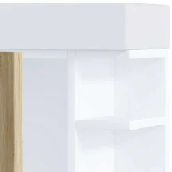 Wohnen Gäste Bad Waschtisch mit Regal & Tür - Coloniale