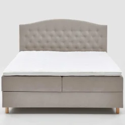 Wohnen H3 Komplettbett mit Bettkasten in Hellbraun - Furcia