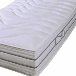 H4 Matratze mit Taschenfederkern 7-Zonen Cruba Bezug mit Klimaband^Wohnen Hot