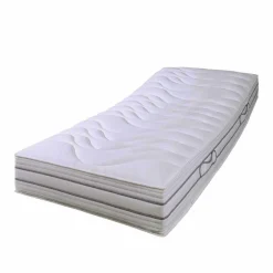 H4 Matratze mit Taschenfederkern 7-Zonen Cruba Bezug mit Klimaband^Wohnen Hot