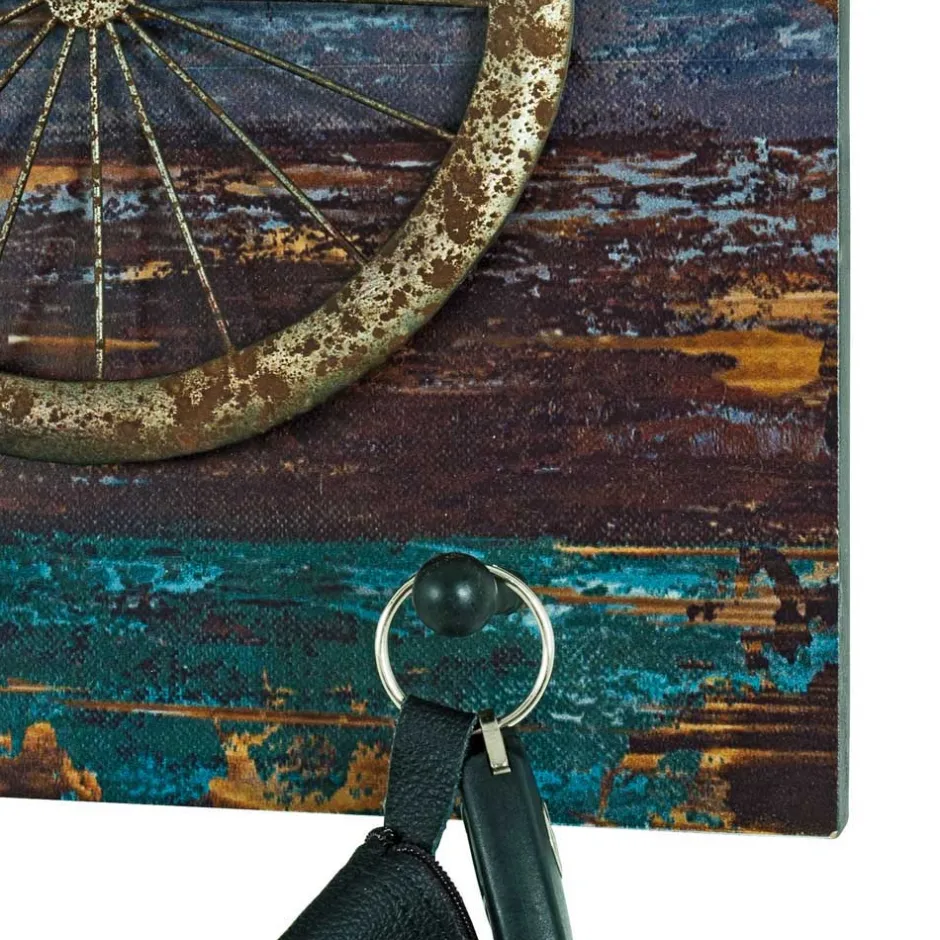 Hakengarderobe Lontrain mit Fahrrad Motiv^Wohnen Clearance
