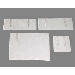 Kinder Wohnen Halbhohes Hausbett für Kinder in Weiß - Tabitana