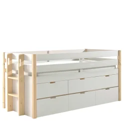 Kinder Wohnen Halbhohes Kinderbett als Kojenbett - Sharky