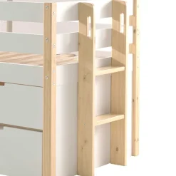 Kinder Wohnen Halbhohes Kinderbett als Kojenbett - Sharky