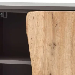 Halboffener Badschrank in Wildeiche Optik - Breznia^Wohnen Outlet