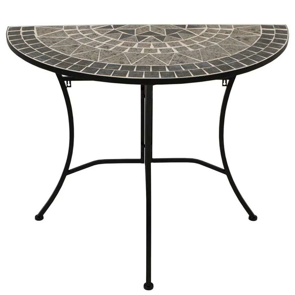 Halbrunder Balkontisch & Stühle - Tasmania (dreiteilig)^Wohnen Best