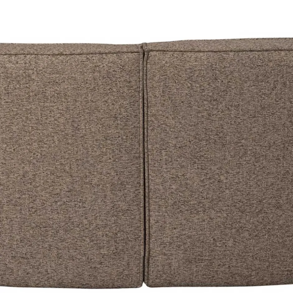 Wohnen Halbrundes Esstisch-Sofa in Dunkelbraun - Sentiagamo