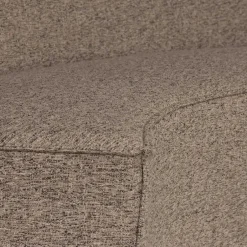 Wohnen Halbrundes Esstischsofa in Dunkelbraun - Sentiagamo