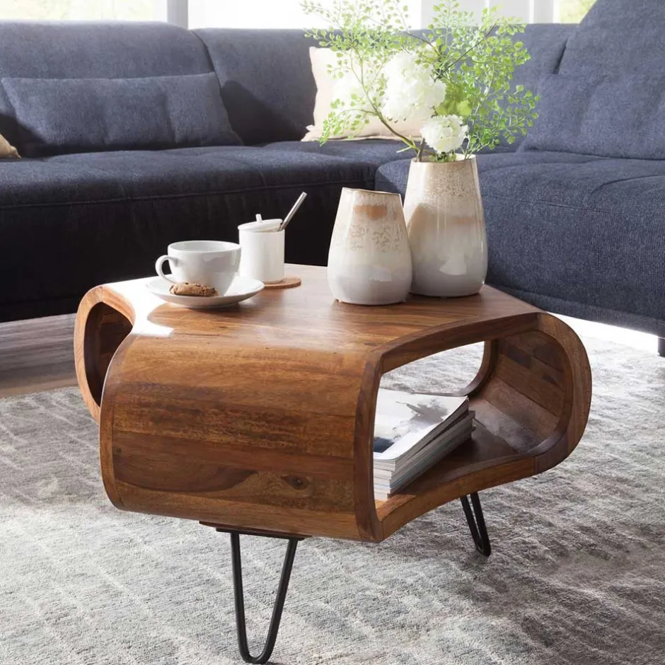 Handgearbeiteter Design-Couchtisch modern - Lenza^Wohnen Best