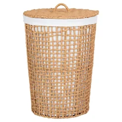 Handgeflochtener Wäschekorb aus Papier Geflecht - Rain^Wohnen Outlet