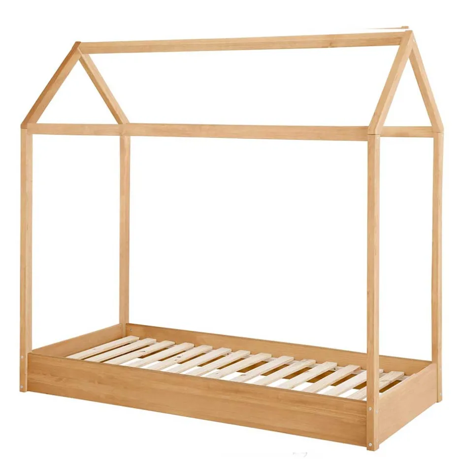 Haus Form Kinderbett 90x200 cm - Oktay^Wohnen