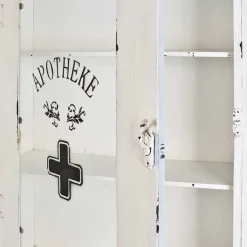 Wohnen Hausapotheken Schrank Dorna in Weiß