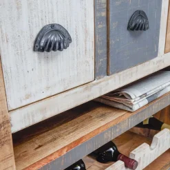 Hausbar Barwagen aus Massivholz mehrfarbig - Faszinata^Wohnen Outlet