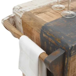 Hausbar Barwagen aus Massivholz mehrfarbig - Faszinata^Wohnen Outlet