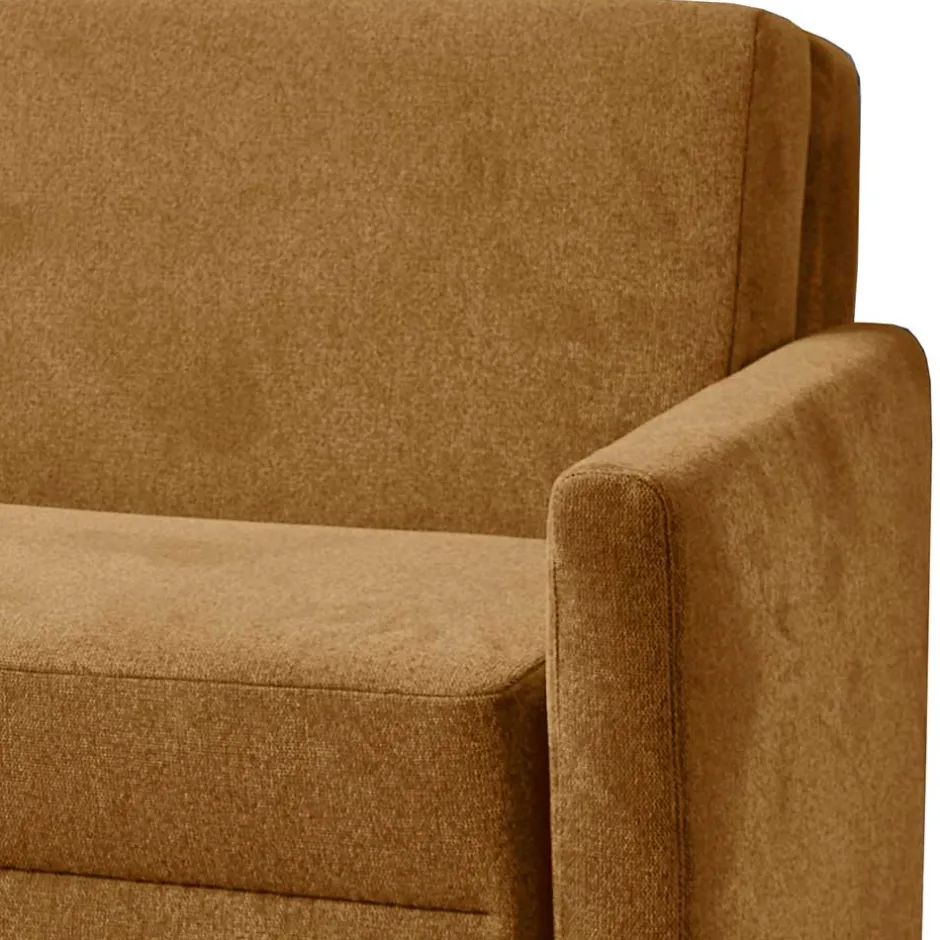 Wohnen Hellbraune Schlafcouch hochwertig - Furciano