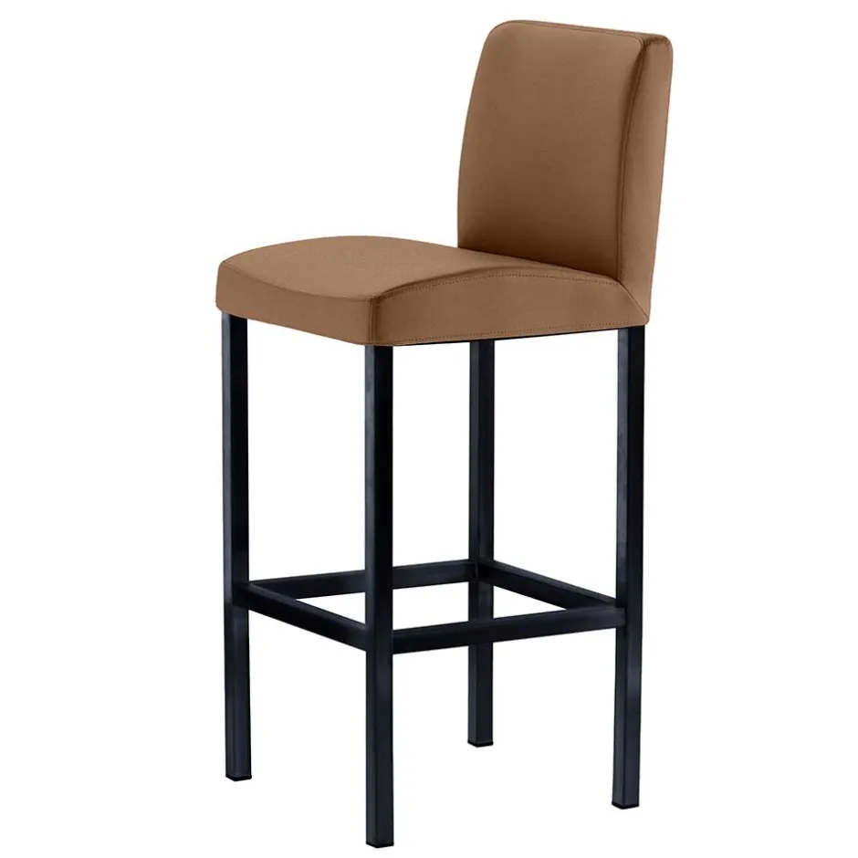 Hellbrauner Küchenstuhl hoch - 65cm Sitzhöhe - Anzaroty^Wohnen Sale