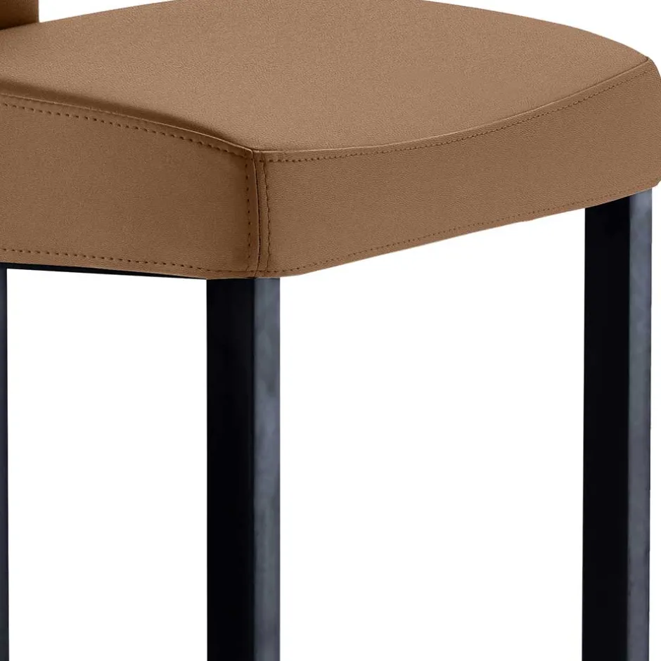 Hellbrauner Küchenstuhl hoch - 65cm Sitzhöhe - Anzaroty^Wohnen Sale