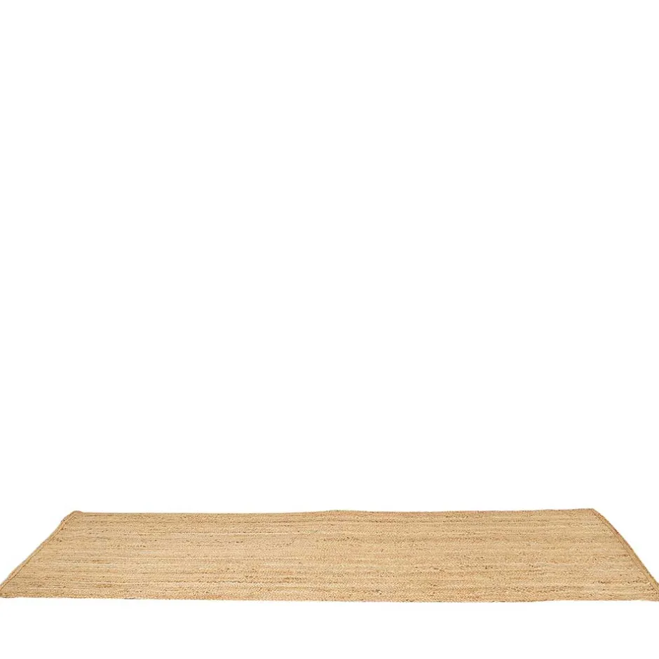 Wohnen Hellbrauner Teppich aus Jute - Cranos
