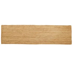 Wohnen Hellbrauner Teppich aus Jute - Cranos