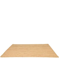 Wohnen Hellbrauner Teppich aus Jute - Cranos