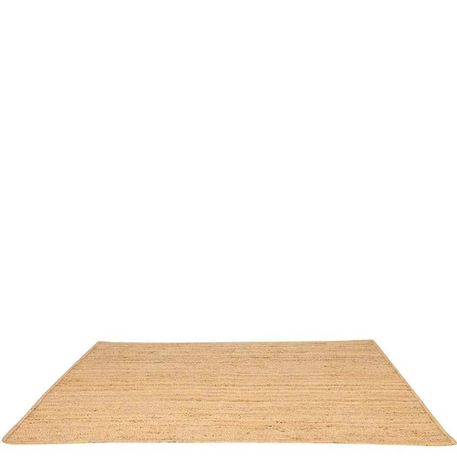 Wohnen Hellbrauner Teppich aus Jute - Cranos