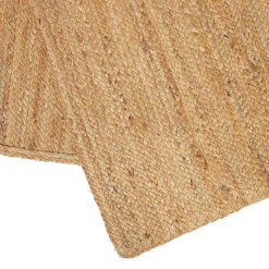 Wohnen Hellbrauner Teppich aus Jute - Cranos