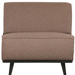 Hellbraunes Modulsofa-Element aus Boucle - Nyons^Wohnen Clearance