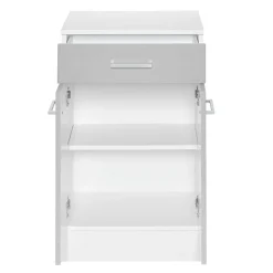 Helle Badmöbel als Set in Grau Front - Girios (vierteilig)^Wohnen Hot