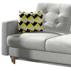 Wohnen Helles Wohnzimmersofa mit Schlaffunktion - Yamura