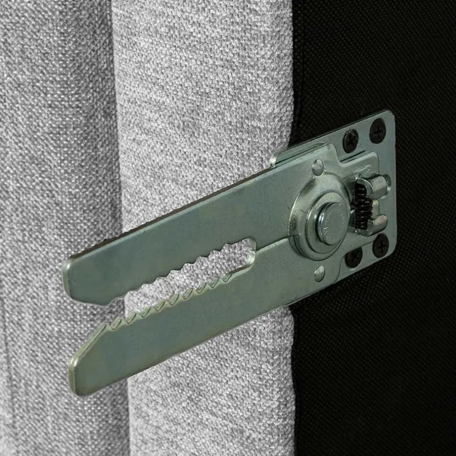 Wohnen Hellgraue Wohnlandschaft aus Modulen - Horedion (fünfteilig)