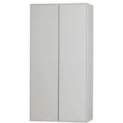 Wohnen Hellgrauer Kleiderschrank in modernem Design - Bai