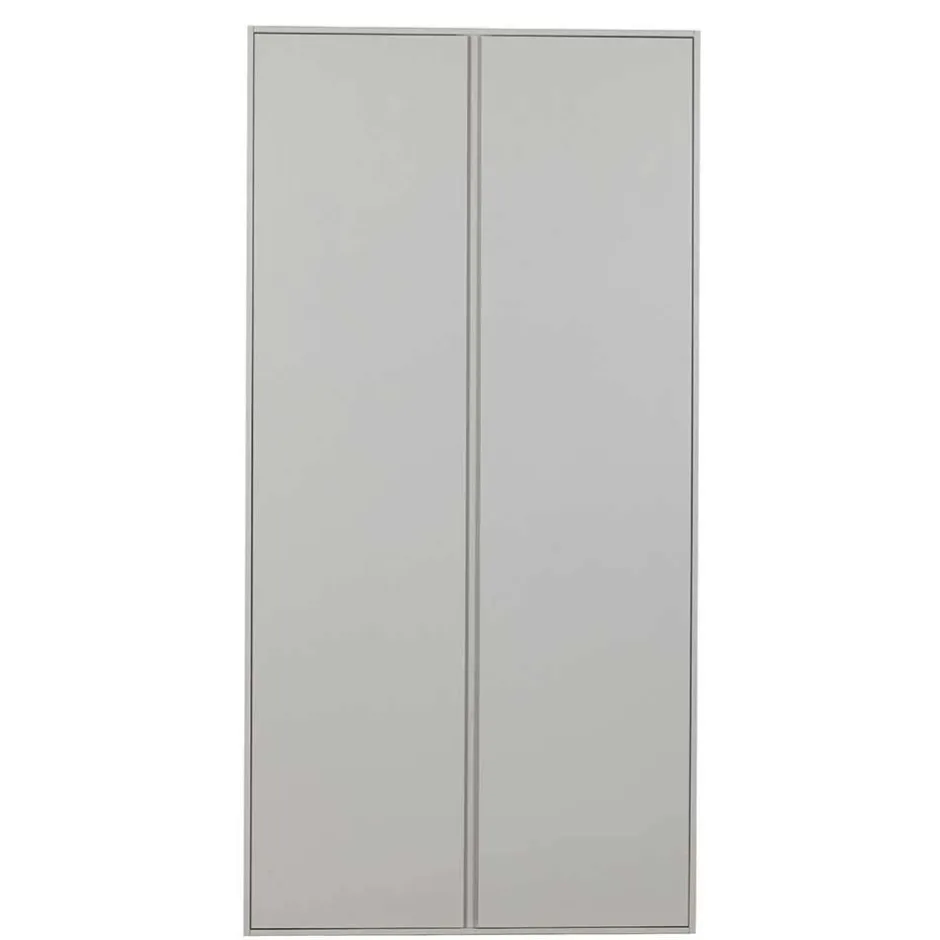 Wohnen Hellgrauer Kleiderschrank in modernem Design - Bai