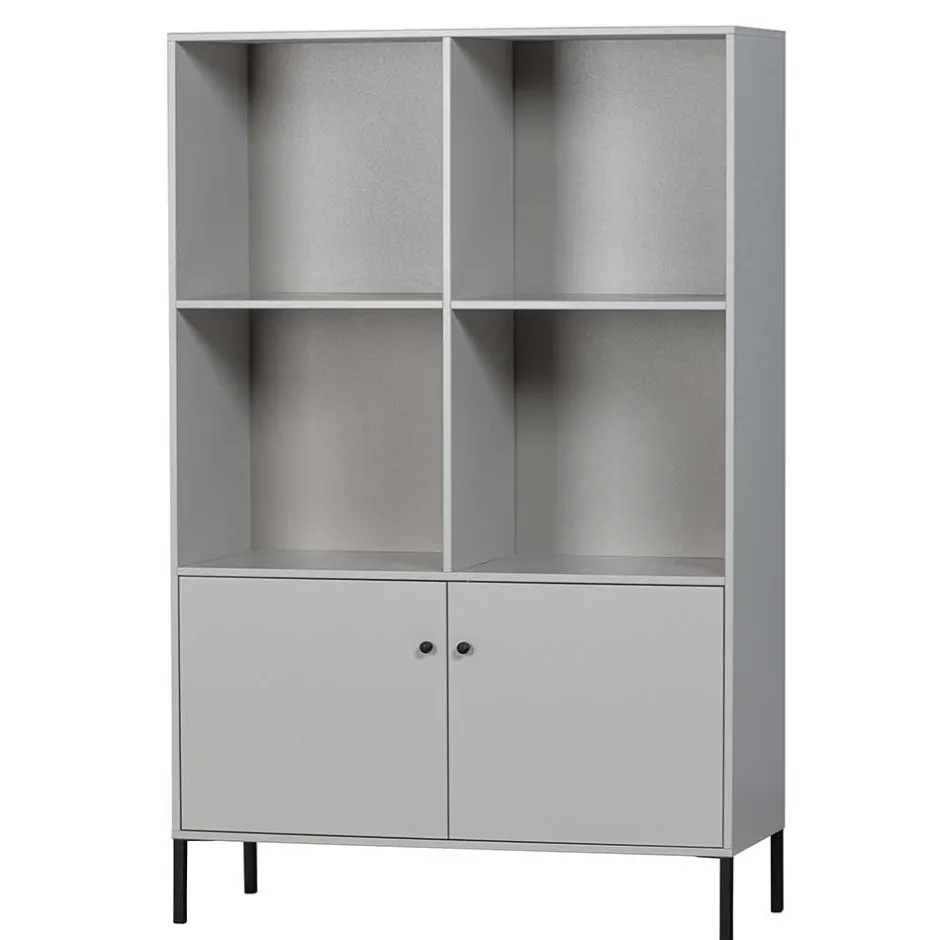 Hellgrauer Schrank mit vier Fächern - Rocca^Wohnen Online