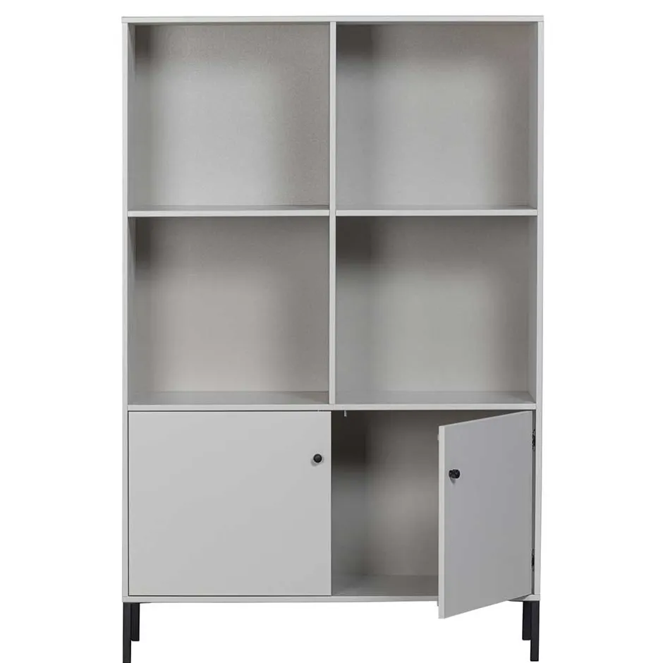 Hellgrauer Schrank mit vier Fächern - Rocca^Wohnen Online