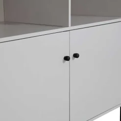 Hellgrauer Schrank mit vier Fächern - Rocca^Wohnen Online