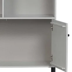 Hellgrauer Schrank mit vier Fächern - Rocca^Wohnen Online