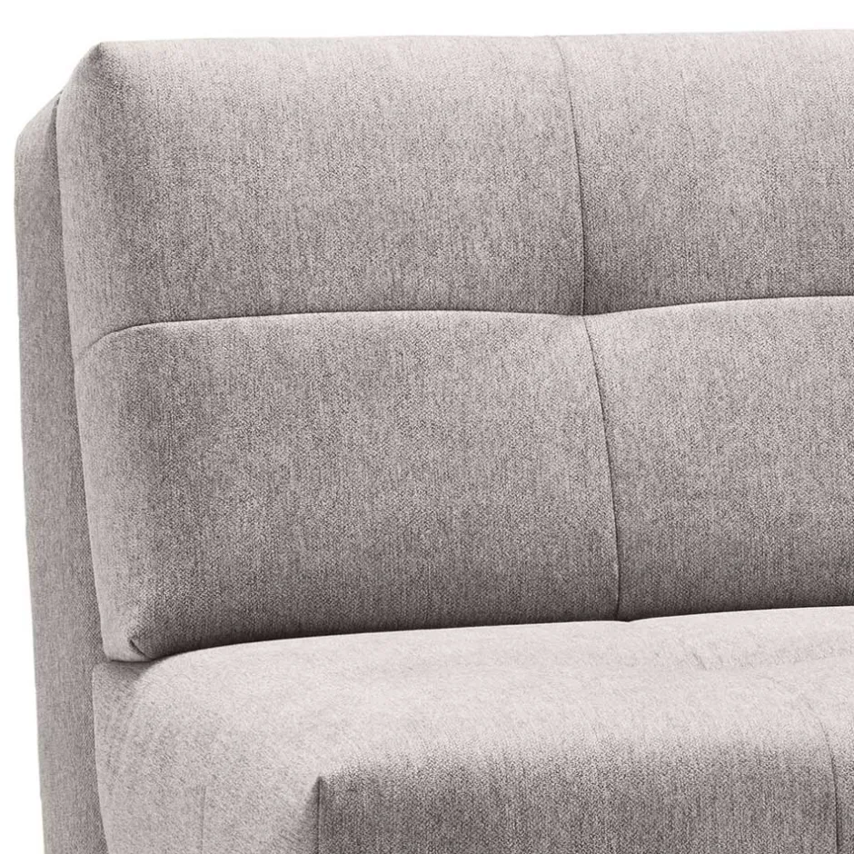 Wohnen Hellgraues Schlafsofa mit Bettkasten - Bino