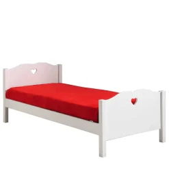 Herz Design Kinderbett in Weiß - Grandory^Wohnen