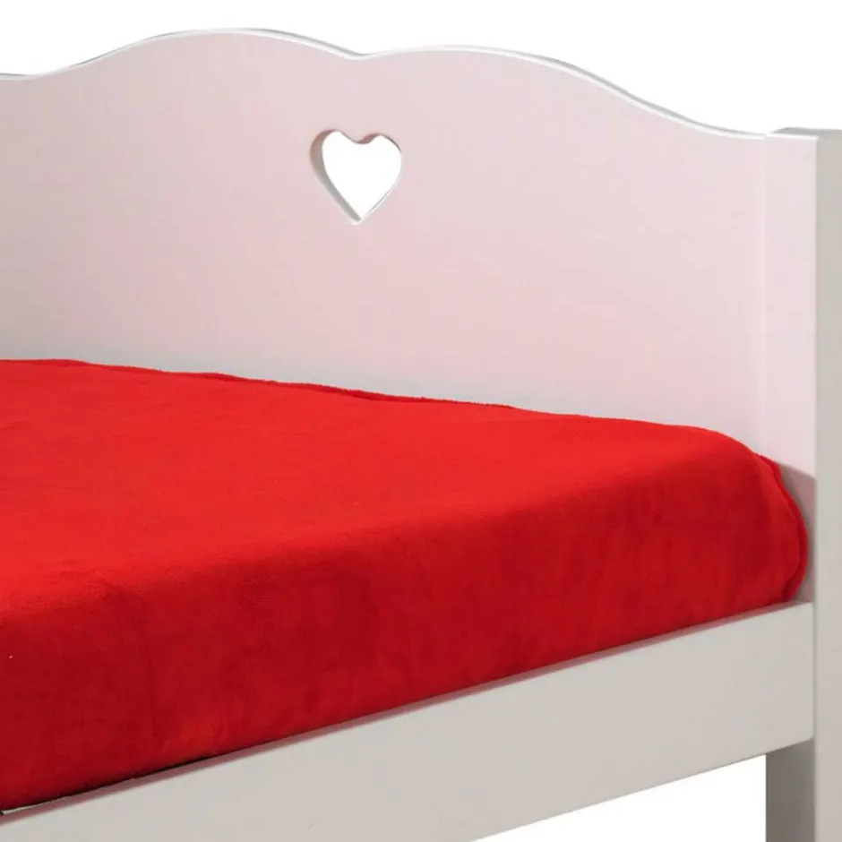 Herz Design Kinderbett in Weiß - Grandory^Wohnen