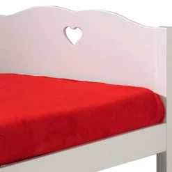 Kinder Wohnen Herz Design Kinderzimmer in Weiß - Grandory (dreiteilig)