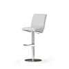 Höhenverstellbarer Barhocker Swanda in Weiß^Wohnen New
