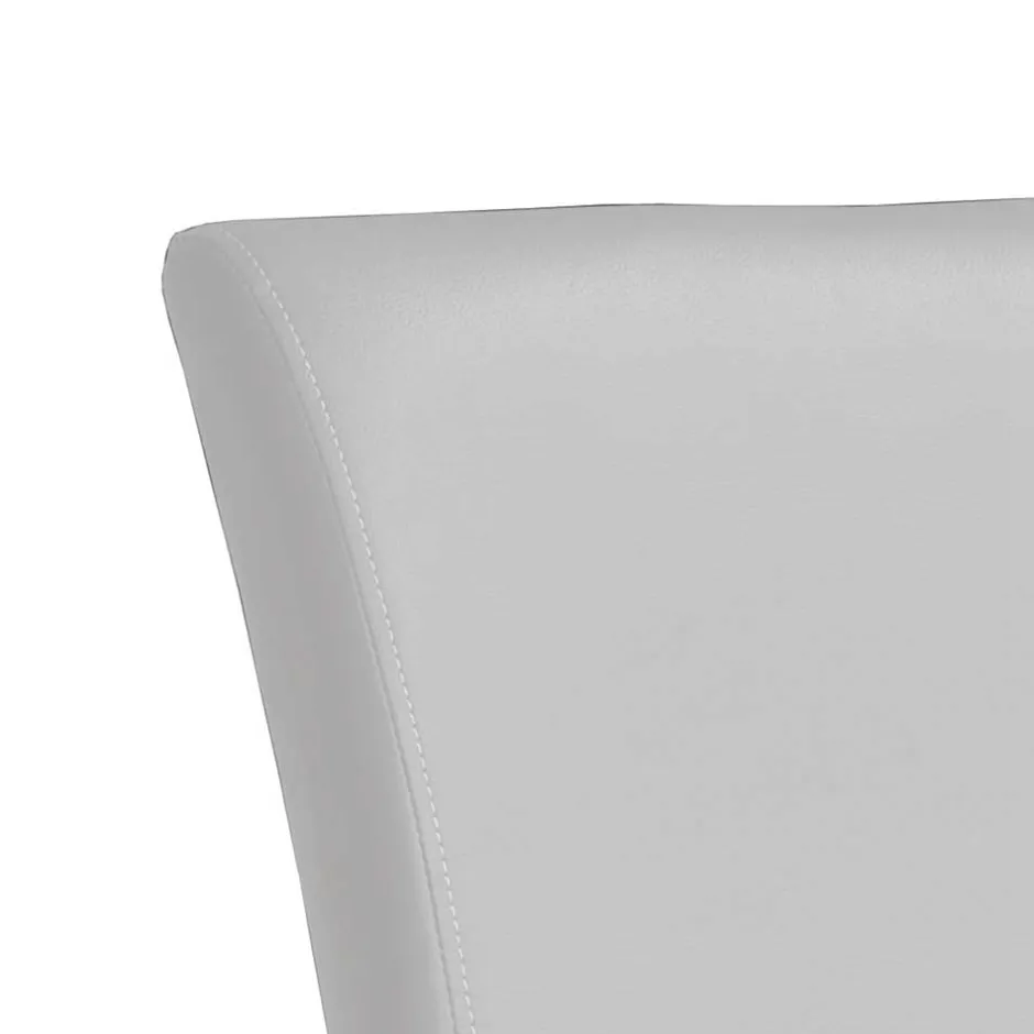 Höhenverstellbarer Barhocker Swanda in Weiß^Wohnen New