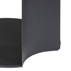 Höhenverstellbarer Beistelltisch in Marmor Optik Anthrazit - Holdin^Wohnen Sale