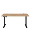 Höhenverstellbarer Bürotisch in Wildeiche - Emly^Wohnen Clearance
