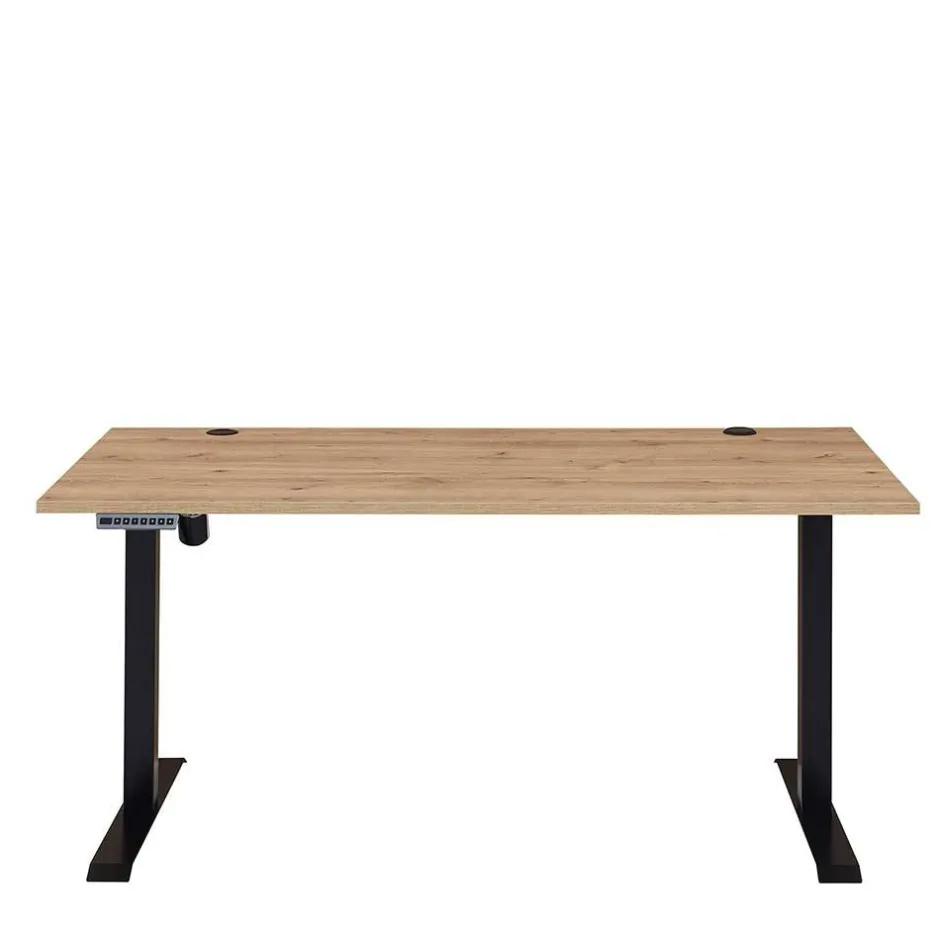 Höhenverstellbarer Bürotisch in Wildeiche - Emly^Wohnen Clearance
