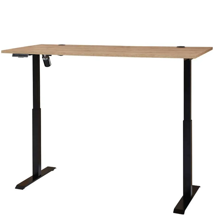 Höhenverstellbarer Bürotisch in Wildeiche - Emly^Wohnen Clearance