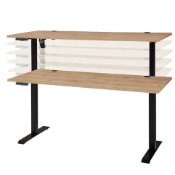 Höhenverstellbarer Bürotisch in Wildeiche - Emly^Wohnen Clearance