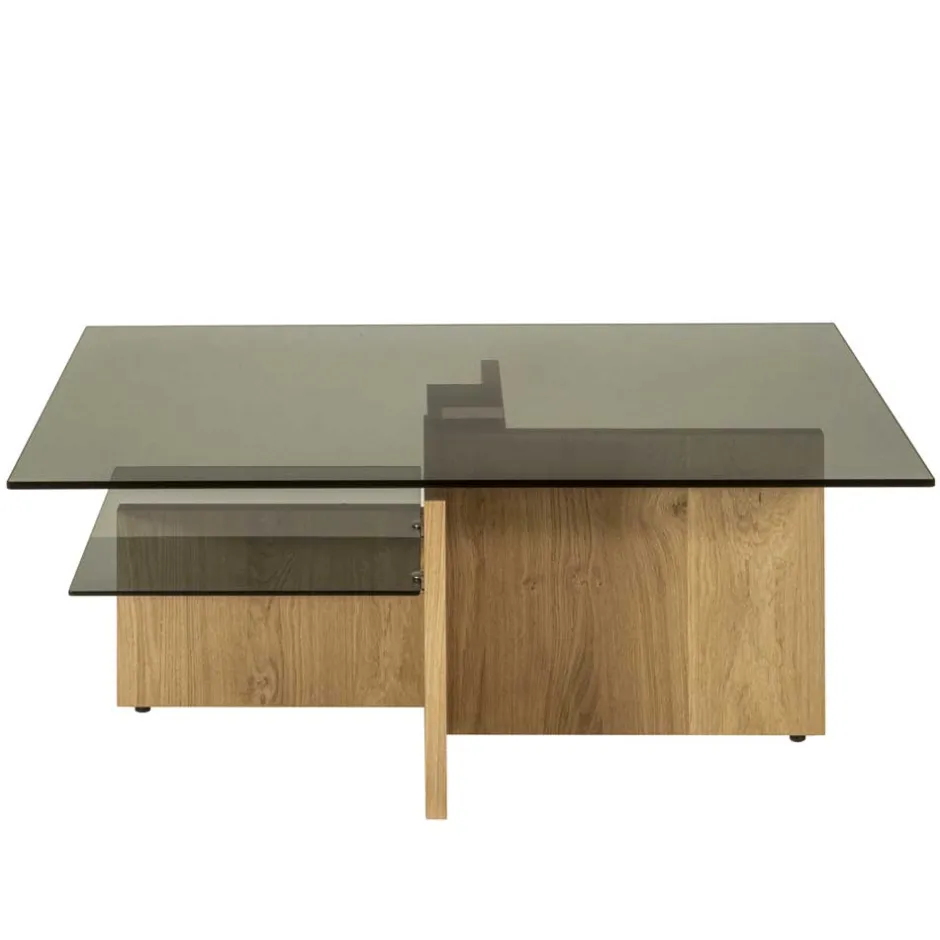 Höhenverstellbarer Couchtisch aus Parasolglas - Bonifazio^Wohnen New