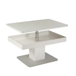 Höhenverstellbarer Couchtisch Greeno in Weiß^Wohnen Sale